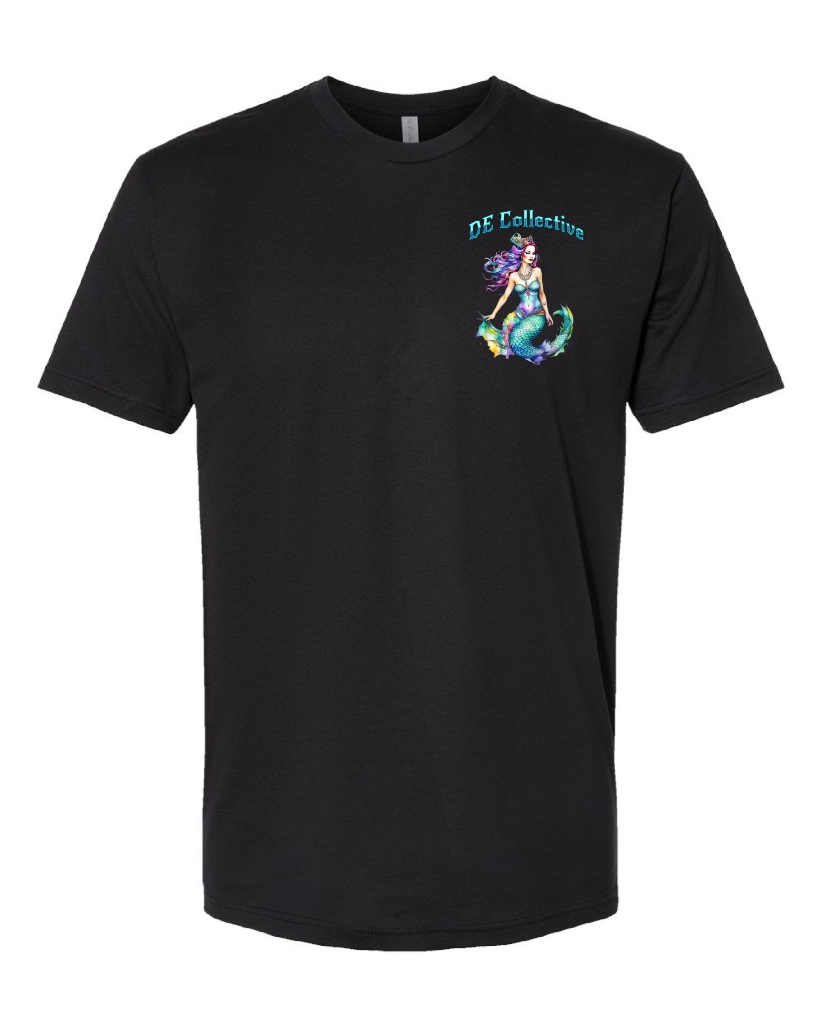 DE Collective Mermaid Shark Tattoo T-Shirt -