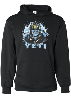 Embrace Winter Thrills with Snowboarding Yeti Hoodie | Trendy Winter Sports Gear -