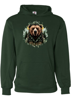 Forest Ranger Bear Hoodie | Explore Nature in Style! -