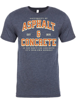 University of Asphalt & Concrete T-Shirt | Retro Movie Inspired Apparel -